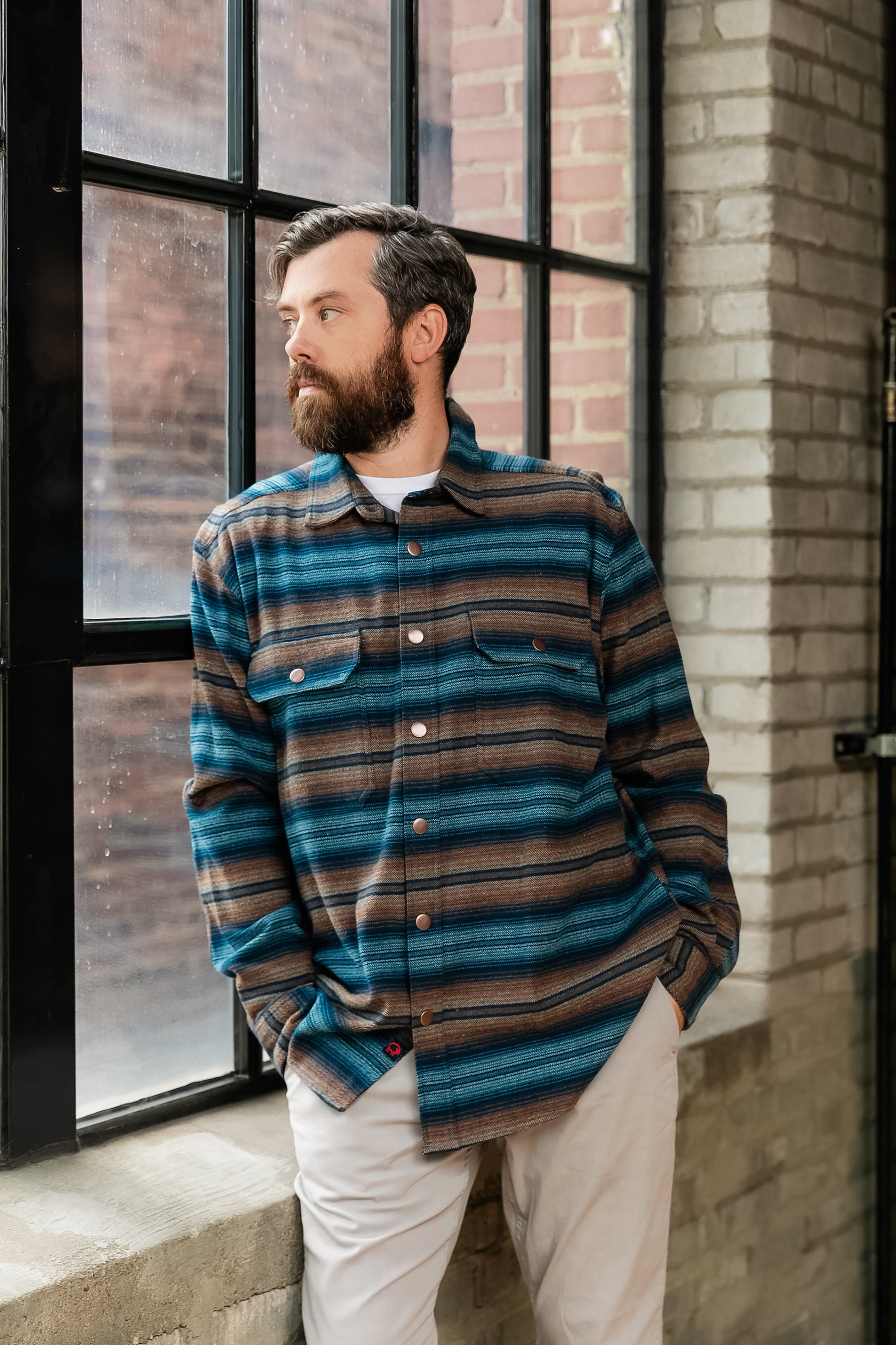 Mens_Flannel_Shirtjac_blue_and_tan