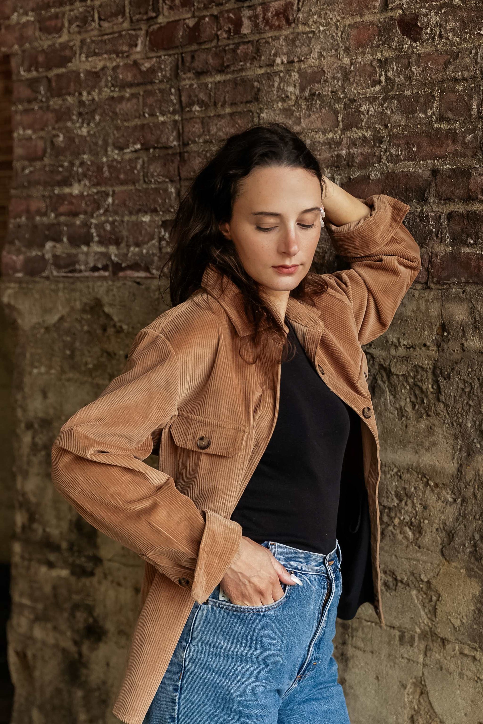 Women_s_corduroy_Shacket_for_sale