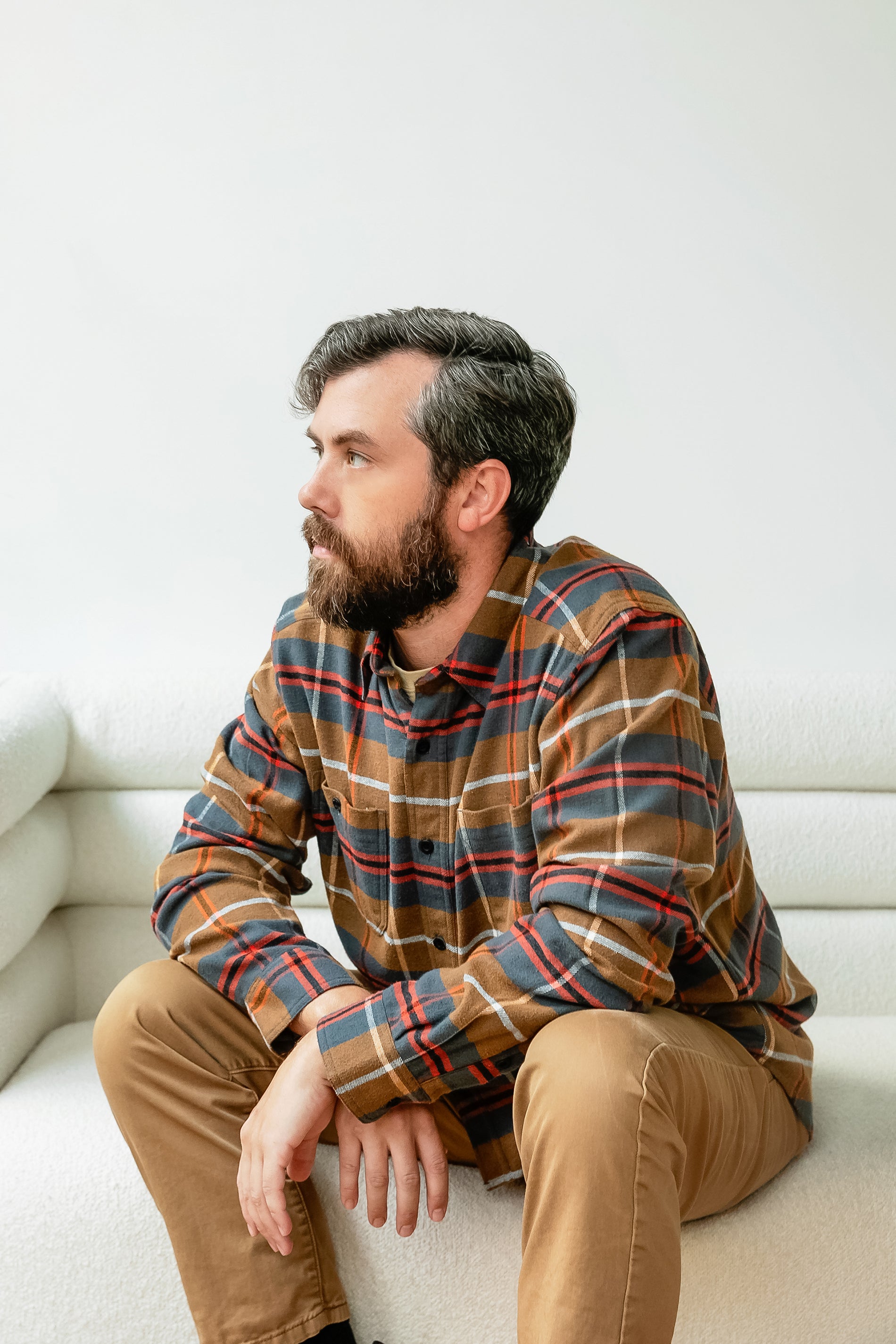 Men's Flannel Shirts 5 OZ | Modern Fit | Reg Woolly Dry Goods