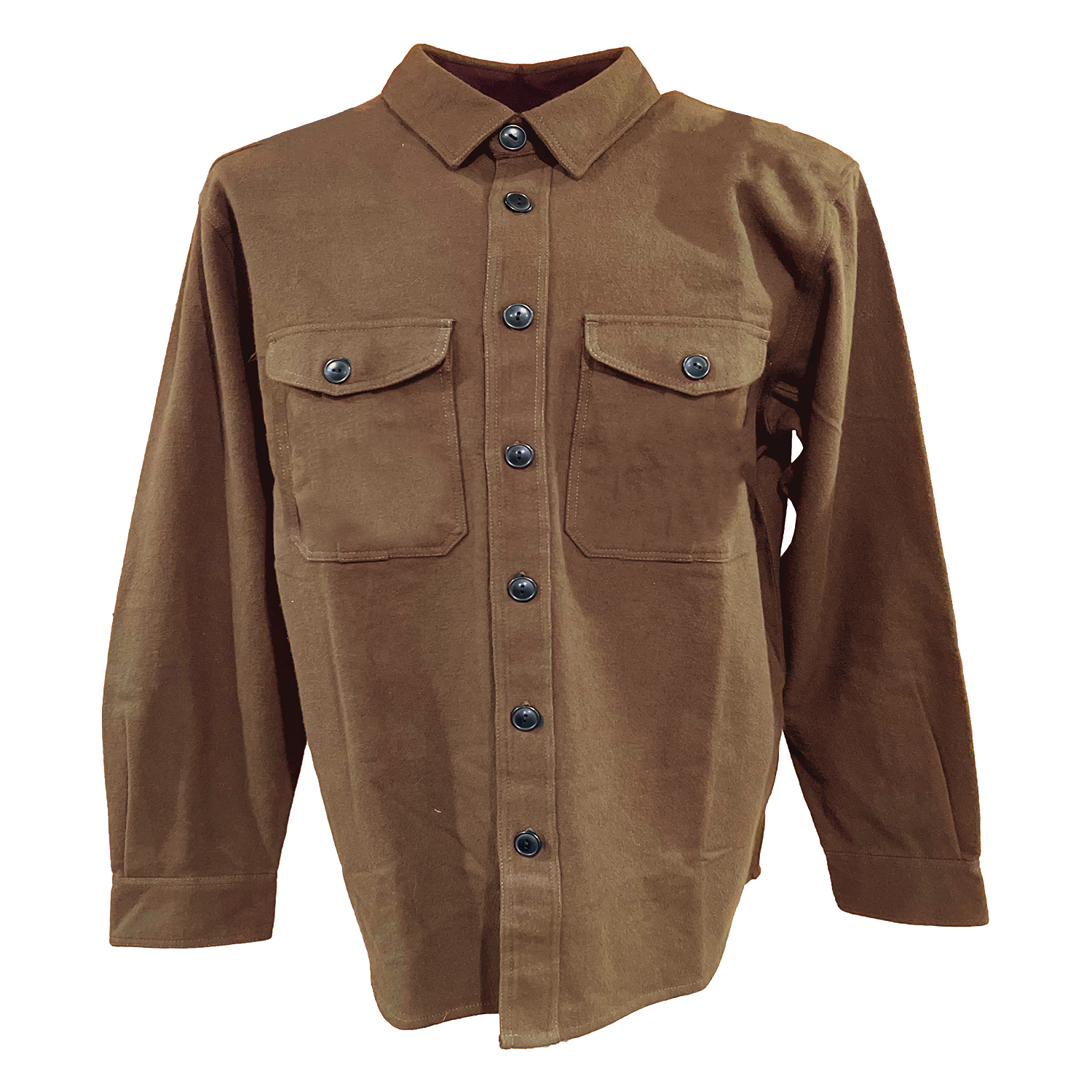 Tan_buttonup_mens_flannel_Shirt_for_sale
