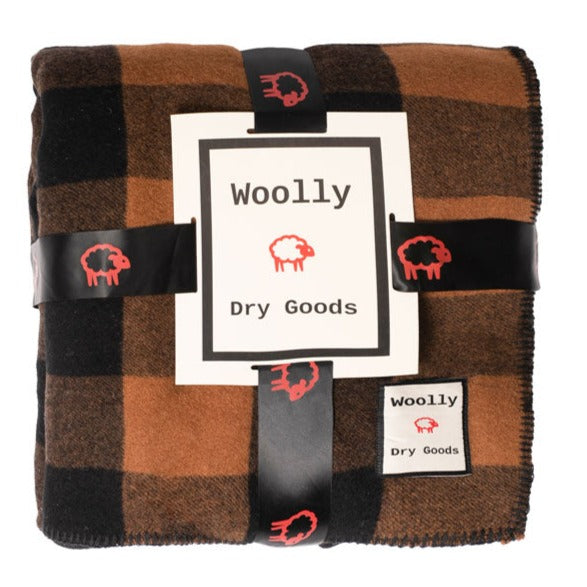 Sherpa-Backed Blankets Woolly Dry Goods