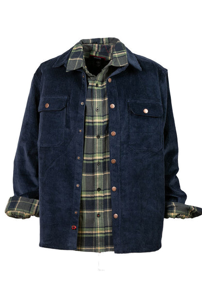 MENS'S CORDUROY SHIRTJAC TALL Woolly Dry Goods