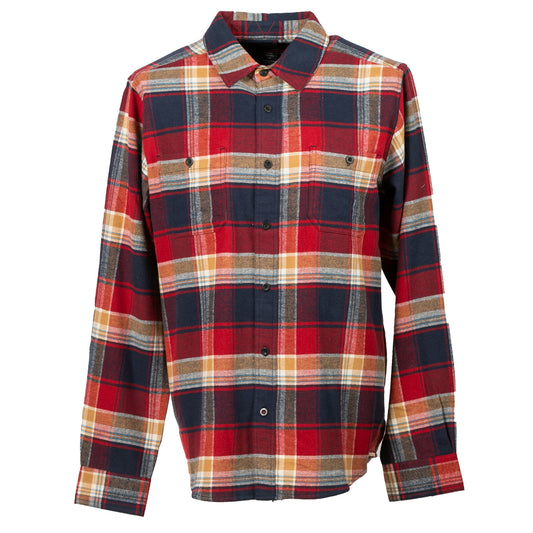 Men's Modern Fit Flannel - 5 OZ | Tall Woolly Dry Goods