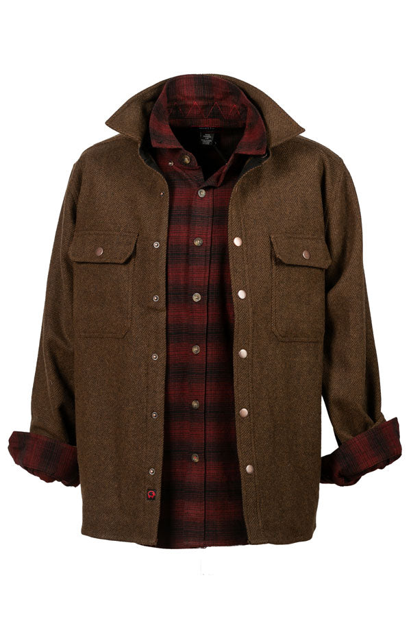 Men's  7 OZ Flannel Button Down - Tall Woolly Dry Goods