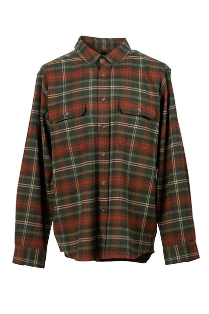 7 OZ Flannel Button Down – Reg