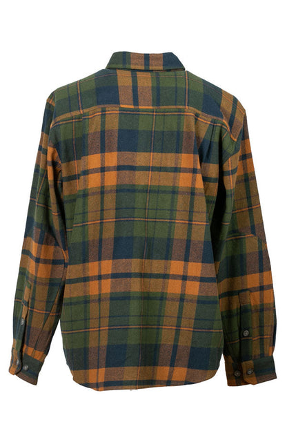 MEN’S WOOLLY FLANNEL SHIRTJAC- 9 OZ SHIRTS (TALL) Woolly Dry Goods