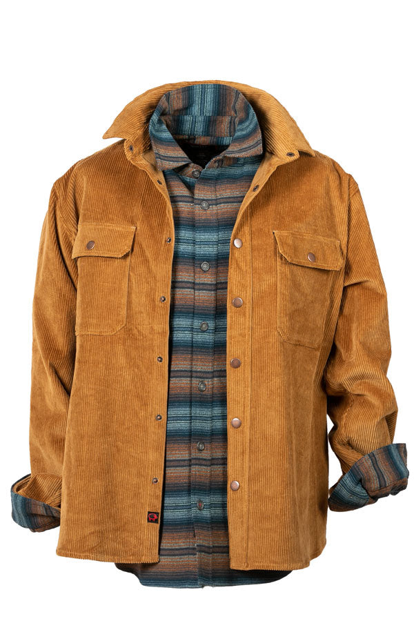 MEN’S WOOLLY FLANNEL SHIRTJAC- 9 OZ SHIRTS (TALL) Woolly Dry Goods