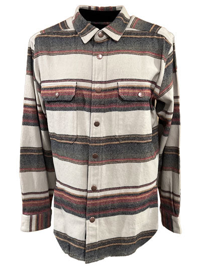 9 OZ Men’s Woolly Flannel Shirtjac - Reg