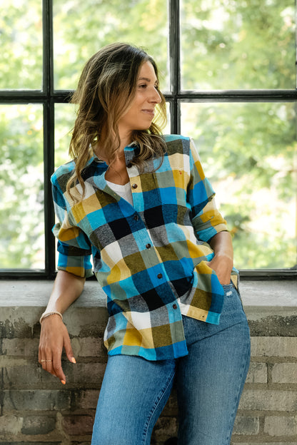 Womens Flannel Shirts - 5 OZ Woolly Dry Goods