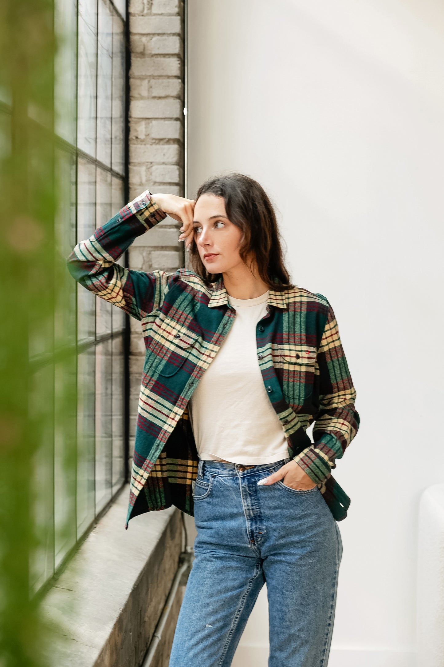 Womens Flannel Shirts - 7 OZ Woolly Dry Goods