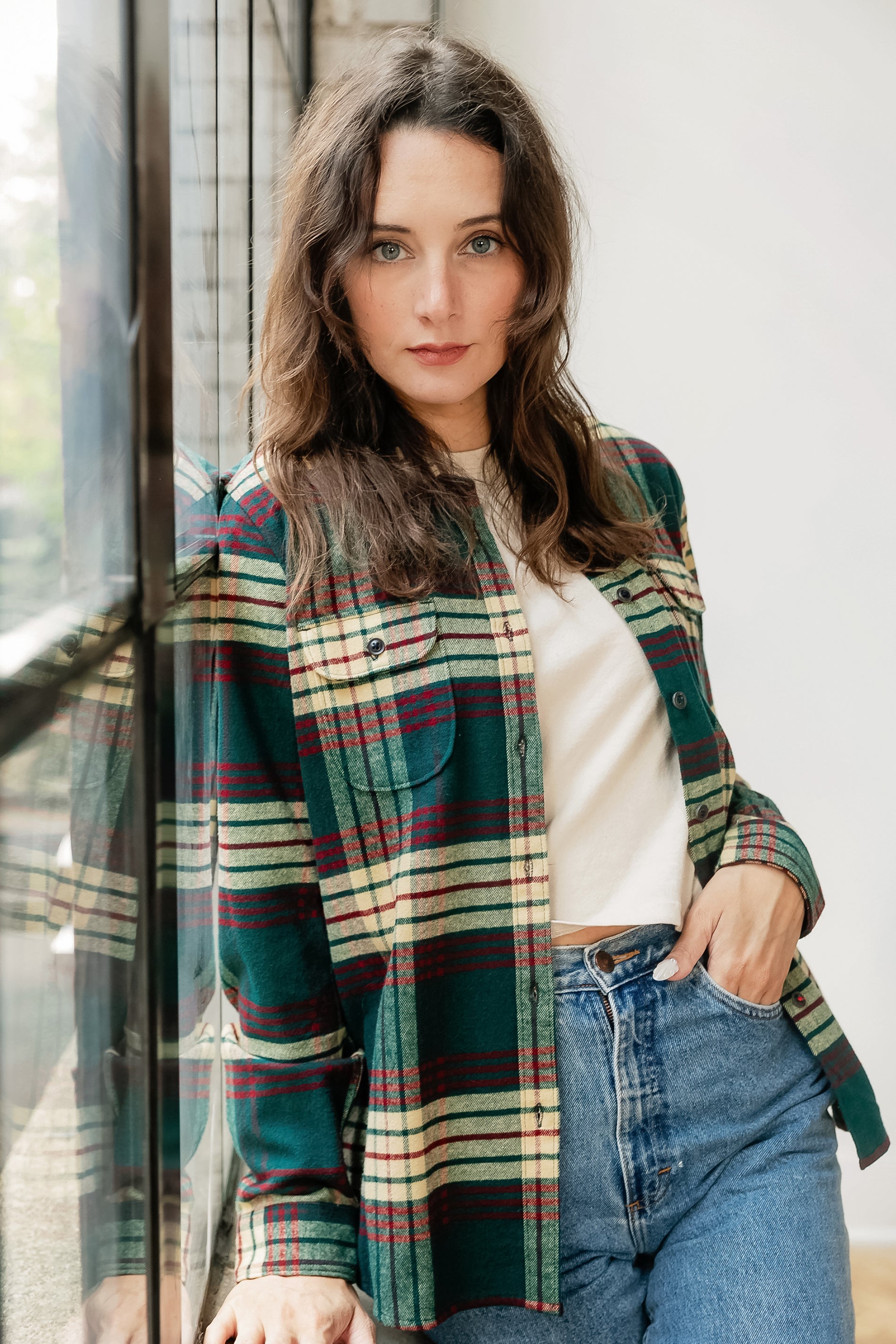 Womens Flannel Shirts - 7 OZ Woolly Dry Goods