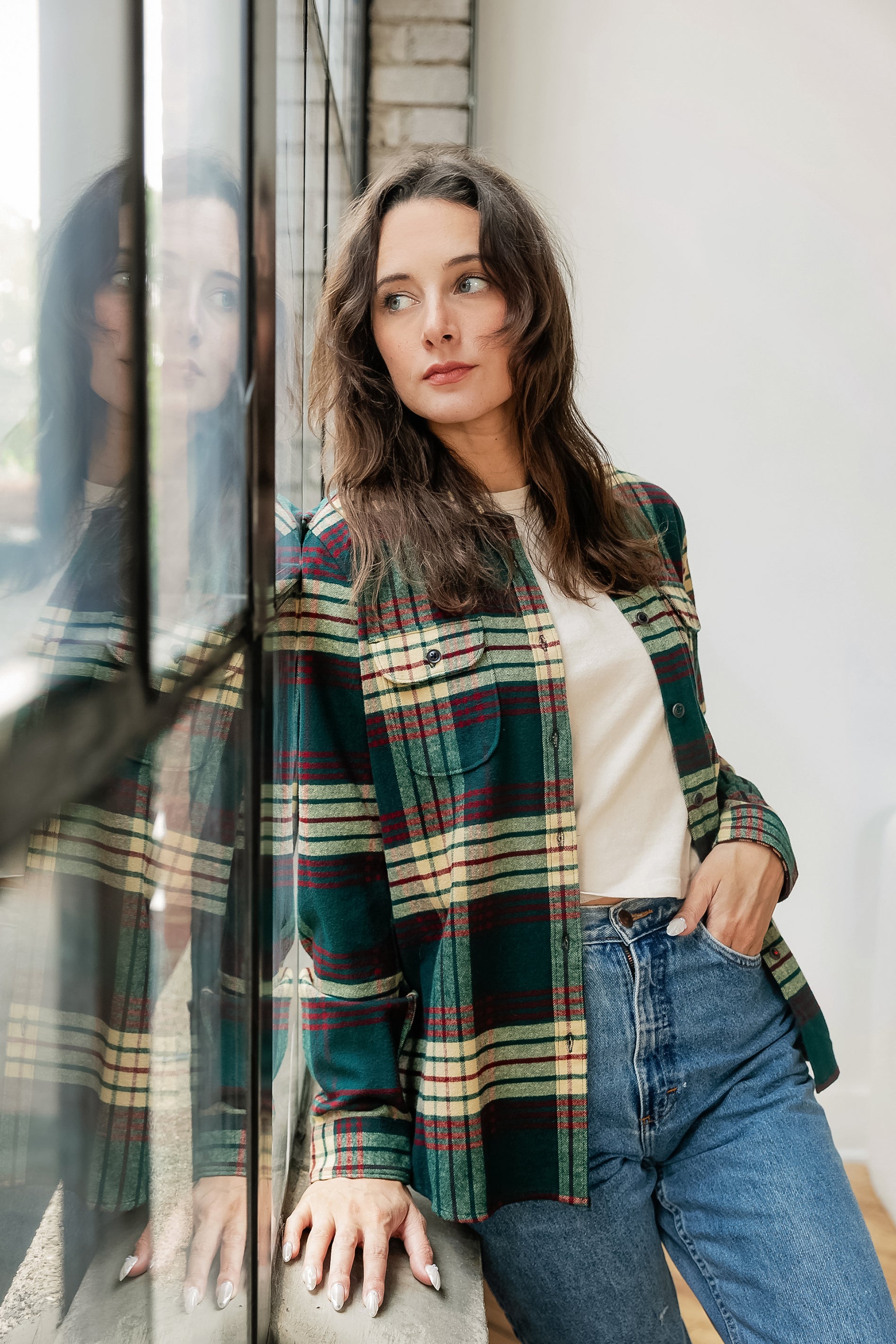 Womens Flannel Shirts - 7 OZ Woolly Dry Goods