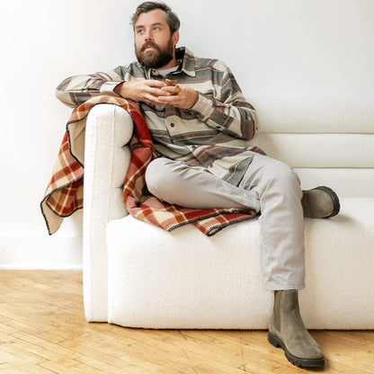 9 OZ Men’s Woolly Flannel Shirtjac - Reg
