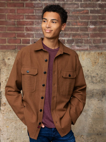 mens_tan_flannel_for_sale